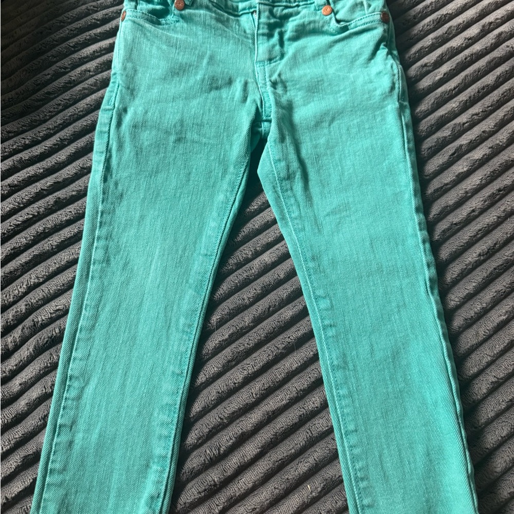 Peek Teal Skinny Jeans